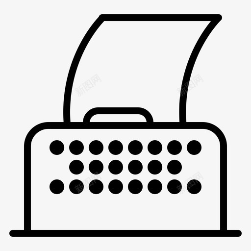 电影院电影剧本纸张图标svg_新图网 https://ixintu.com 尼玛 打字机 文本 电影剧本 电影院 纸张