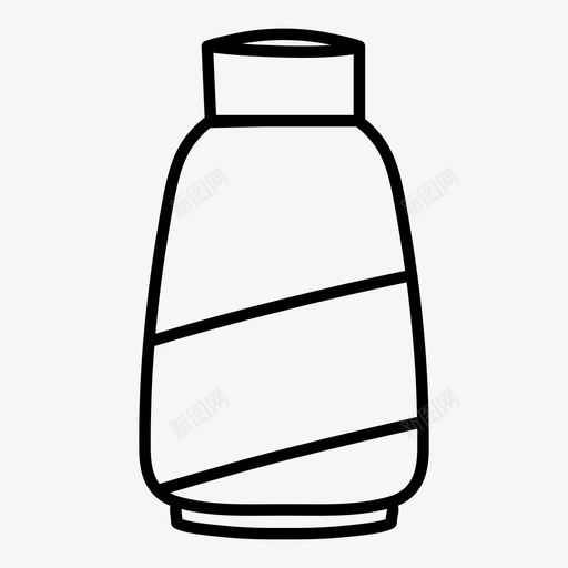 酱汁瓶装番茄酱图标svg_新图网 https://ixintu.com 巴斯 斯科 瓶装 番茄酱 辛辣 酱汁