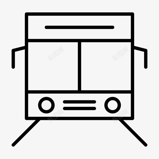 火车快速交通地铁图标svg_新图网 https://ixintu.com 交通 地铁 快速 火车 自然