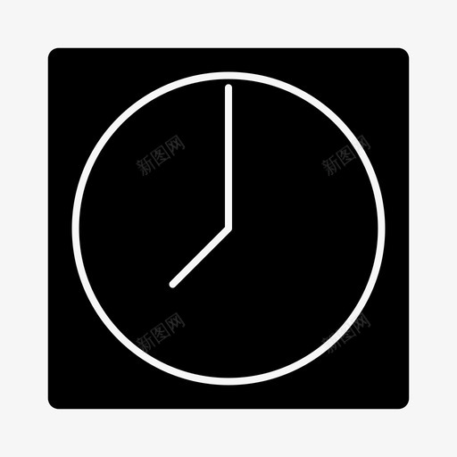 家具时间秒图标svg_新图网 https://ixintu.com 家具 时间