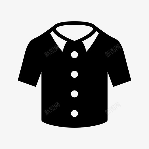 采购产品衬衫衣服T恤图标svg_新图网 https://ixintu.com T恤 衣服 衣服字形样式 采购产品衬衫