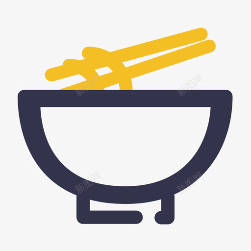 饮食-面条svg_新图网 https://ixintu.com 饮食-面条