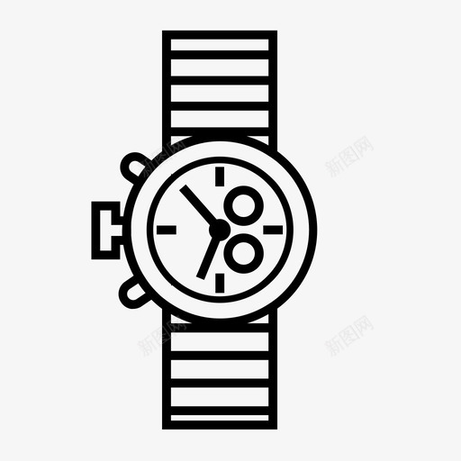 手表时钟昂贵的图标svg_新图网 https://ixintu.com 手表 时钟 时间 昂贵的 珠宝 设定时间