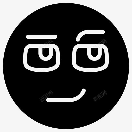 笑脸表情表情标签表情符号图标svg_新图网 https://ixintu.com 笑脸表情 表情 表情标签 表情符号 表情符号集字形矢量图标