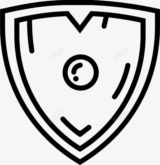 盾牌冒险幻想图标svg_新图网 https://ixintu.com rpg 冒险 幻想 游戏 盾牌
