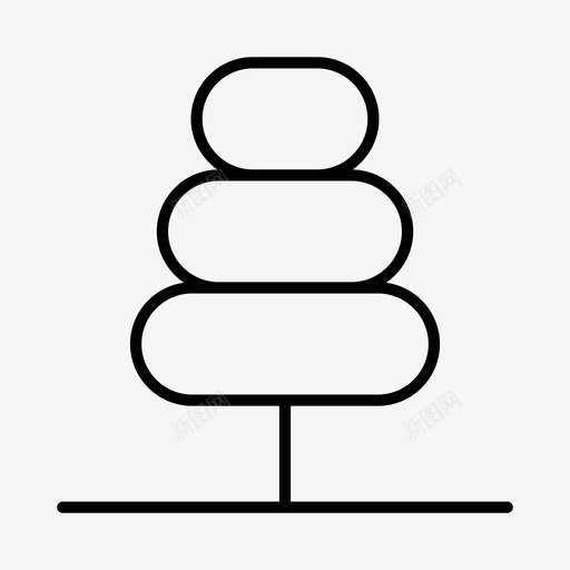 树木生态绿色植物图标svg_新图网 https://ixintu.com 户外 树木 生态 绿色植物 自然
