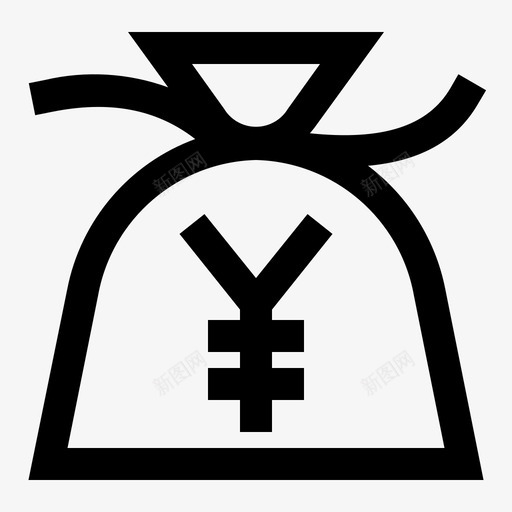 日元口袋美元欧元图标svg_新图网 https://ixintu.com 口袋 日元 欧元 池井 美元 英镑 金融 钱袋