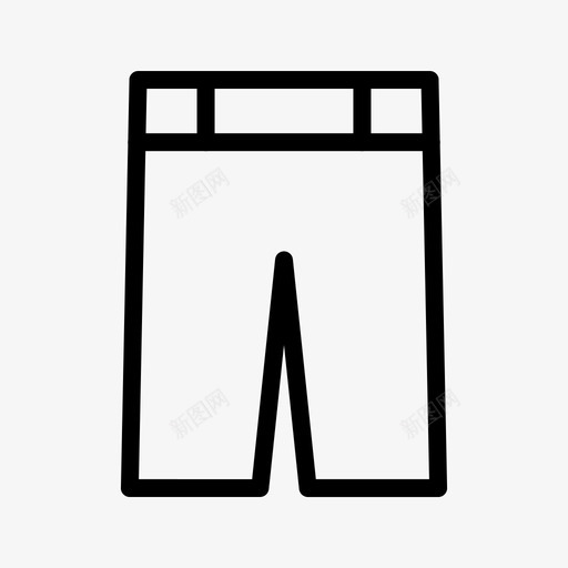 短裤衣服健身房图标svg_新图网 https://ixintu.com 健身房 短裤 衣服 运动
