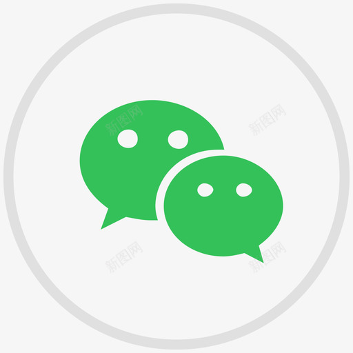 微信登录svg_新图网 https://ixintu.com 微信登录