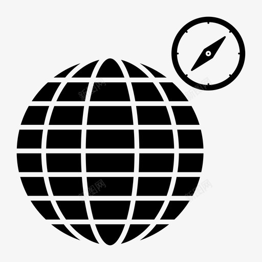 世界指南针冒险地球图标svg_新图网 https://ixintu.com 世界 冒险 图标 地球 导航 度假 指南针