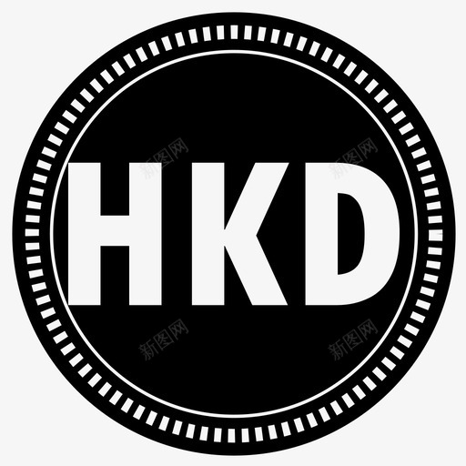 港币现金货币图标svg_新图网 https://ixintu.com iso4217 港币 现金 货币 金融