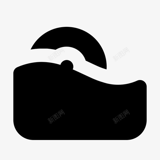 美纹胶带商品管理图标svg_新图网 https://ixintu.com 商业 商品 固体 票据 管理 美纹 胶带