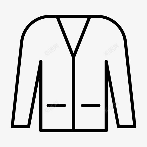 西服正装男装图标svg_新图网 https://ixintu.com 制服 正装 燕尾服 男装 系列 网页设计 西服