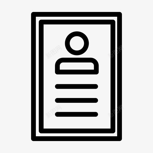 文件业务卡图标svg_新图网 https://ixintu.com 业务 姓名 文件 标签 标识 电池
