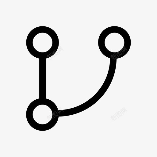 分支流箭头分叉图标svg_新图网 https://ixintu.com 分叉 分叉路口 分支流 基本图标集 拆分 版本控制 箭头