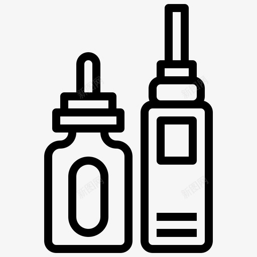 cbdvaping香烟吸烟图标svg_新图网 https://ixintu.com canabidiol cbd vape vaping 不健康 吸烟 概要 烟草 香烟