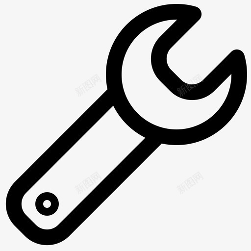设置控制螺丝刀图标svg_新图网 https://ixintu.com ui 控制 用户界面l1 螺丝刀 设置