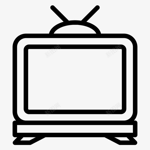 电视计算机设备图标svg_新图网 https://ixintu.com 互联网 技术 概述 电视 计算机 设备