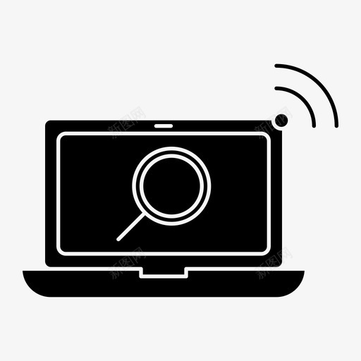搜索internet查找笔记本电脑图标svg_新图网 https://ixintu.com internet 图标 字形 搜索 查找 样式 电脑 笔记本 网页设计 跟踪