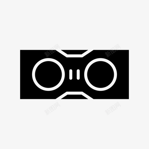 模拟音频磁带图标svg_新图网 https://ixintu.com 模拟 磁带 设备 音乐 音频