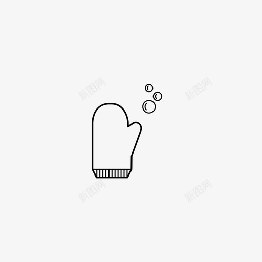 面巾浴室清洁图标svg_新图网 https://ixintu.com 卫生 水 洗涤 浴室 清洁 难民紧急避难所 面巾