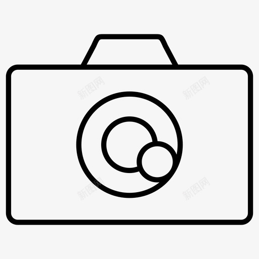 相机摄影旅游利器图标svg_新图网 https://ixintu.com 利器 摄影 旅游 相机