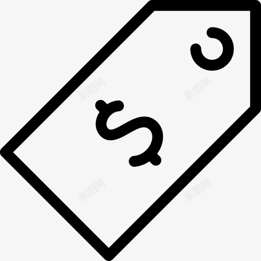 价格标签成本会计和税收图标svg_新图网 https://ixintu.com 价格 会计 成本 标签 税收