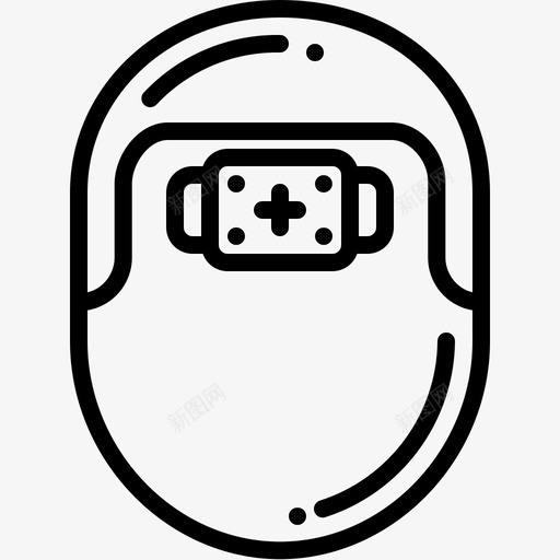 头巾小玩意科技图标svg_新图网 https://ixintu.com 医疗保健 可穿 头巾 小玩意 科技 穿戴