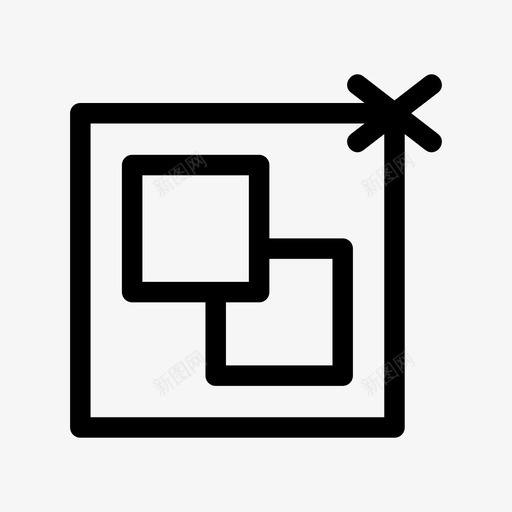 解组图形形工具图标svg_新图网 https://ixintu.com 图形工具 图形设计 界面 解组