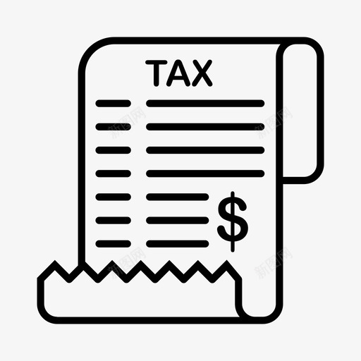 税务商务财务图标svg_新图网 https://ixintu.com 交易 企业 商务 报表 概要 税务 财务