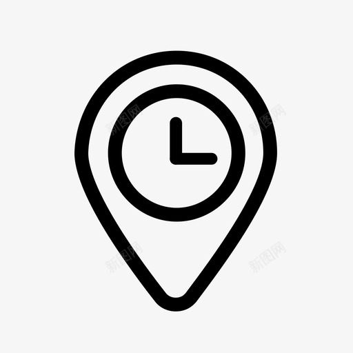 考勤签到svg_新图网 https://ixintu.com 考勤签到