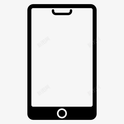 移动电话设备智能手机图标svg_新图网 https://ixintu.com 图标 手机 智能 混合 移动电话 设备