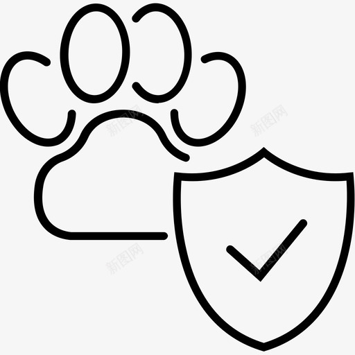 保护动物狗伦理图标svg_新图网 https://ixintu.com 伦理 保护 动物 可靠性 自然灾害
