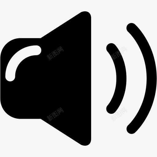 警鸣喇叭svg_新图网 https://ixintu.com 警鸣喇叭
