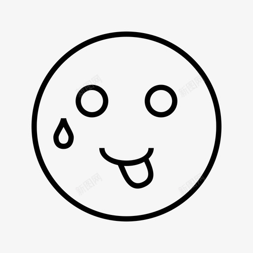 脸头像表情图标svg_新图网 https://ixintu.com 头像 有趣 表情