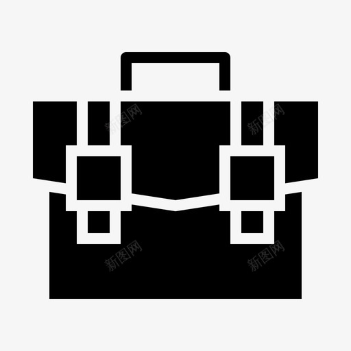 办公行李箱包公文包图标svg_新图网 https://ixintu.com 公文包 办公 字形 工作 智能 界面 行李 行李箱