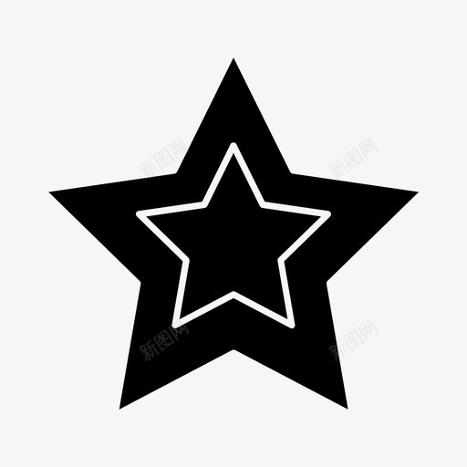 星级最佳喜欢图标svg_新图网 https://ixintu.com 喜欢 图标 字形 排名 星级 最佳 样式 网页设计 评级
