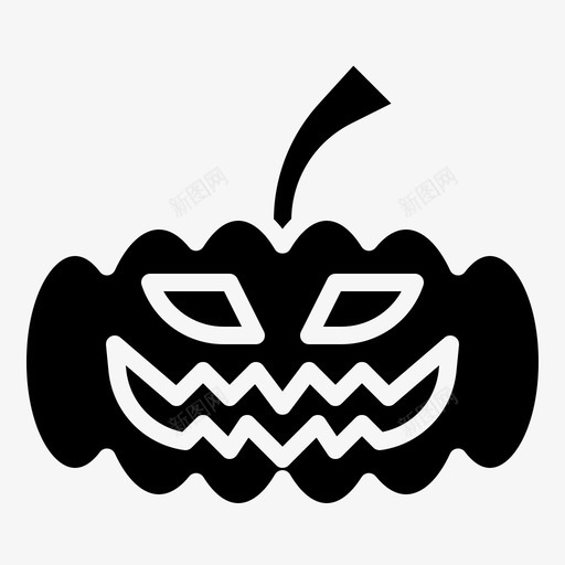 南瓜恐惧万圣节图标svg_新图网 https://ixintu.com 万圣节 万圣节雕文 南瓜 南瓜灯 幽灵 恐怖 恐惧