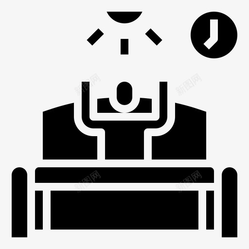 早起商业美元图标svg_新图网 https://ixintu.com 人 商业 早起 百万富翁习惯雕文 美元 金融