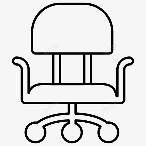 椅座坐图标svg_新图网 https://ixintu.com 家具 家居 等椅