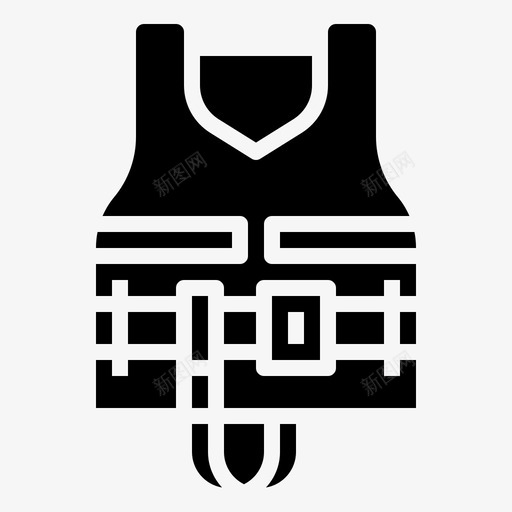 救生衣运动背心图标svg_新图网 https://ixintu.com 救生衣 潜水 背心 运动 雕文