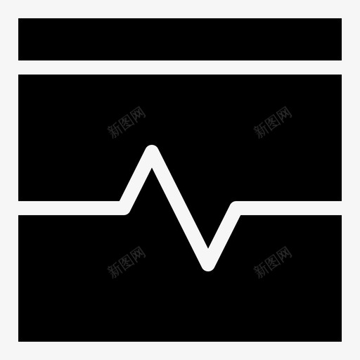 浏览器心跳网页图标svg_新图网 https://ixintu.com glyphset8 应用程序 心跳 浏览器 编程 网站 网页