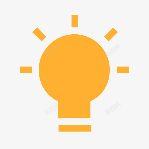 黄灯svg_新图网 https://ixintu.com 黄灯