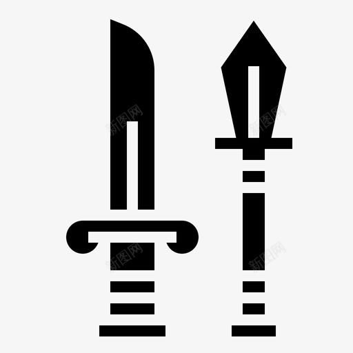 武器文化神剑图标svg_新图网 https://ixintu.com 中世纪铭文 剑 文化 武器 民间传说 神剑 童话