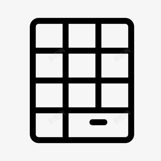 橱柜建筑家具图标svg_新图网 https://ixintu.com 公园 家具 建筑 房子 橱柜 生产线