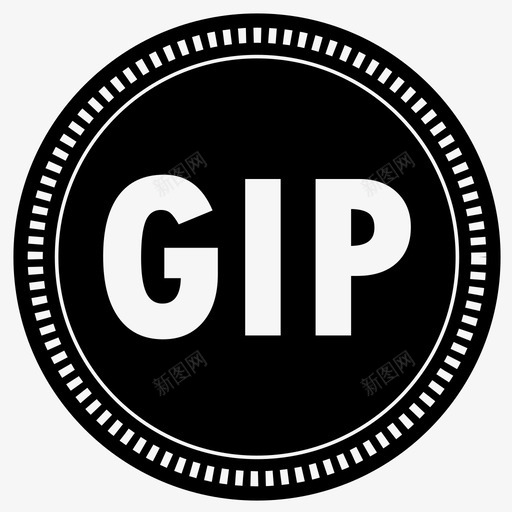 直布罗陀镑现金货币图标svg_新图网 https://ixintu.com gip iso4217 现金 直布罗陀 货币 金融