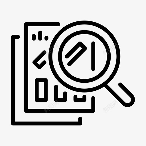 数据分析分析报告图标svg_新图网 https://ixintu.com 分析 协同 报告 数据分析 研究 营销管理