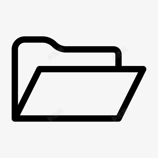 打开打开文档打开文件夹图标svg_新图网 https://ixintu.com 手机 打开 文件夹 文档 智能