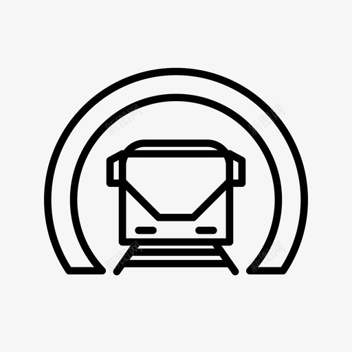 火车快速交通地铁图标svg_新图网 https://ixintu.com 交通 地铁 快速交通 火车