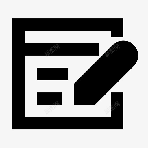 网页建设网页编辑器网页图标svg_新图网 https://ixintu.com 24像素 字形 建设 开发 版本 编辑 编辑器 网站 网页 网页设计